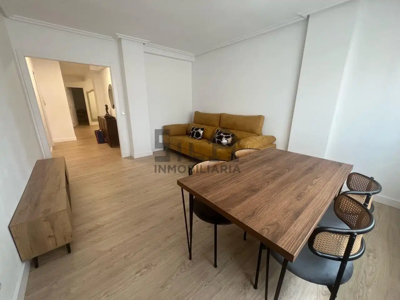 Exterior view of Flat for rent in Ourense Capital   with Heating, Furnished and Balcony