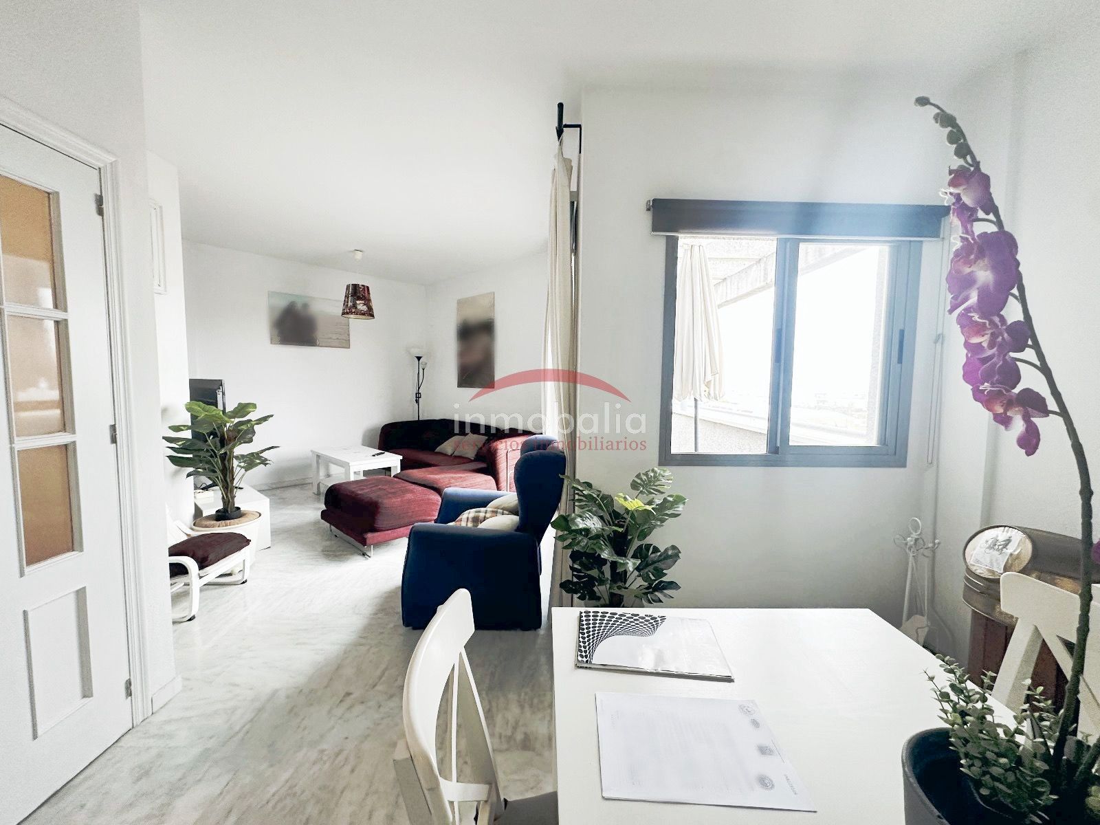 Living room of Attic for sale in  Sevilla Capital  with Air Conditioner and Terrace