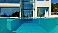 Swimming pool of House or chalet for sale in  Barcelona Capital  with Air Conditioner, Heating and Private garden