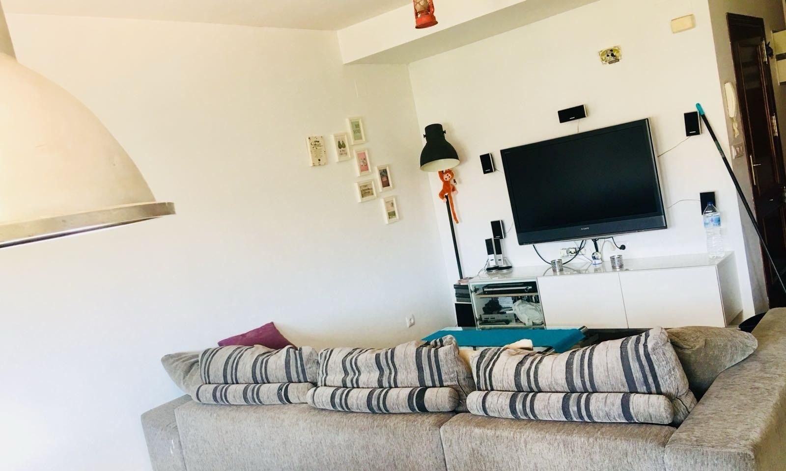 Living room of Flat for sale in Alcoy / Alcoi  with Storage room and Furnished