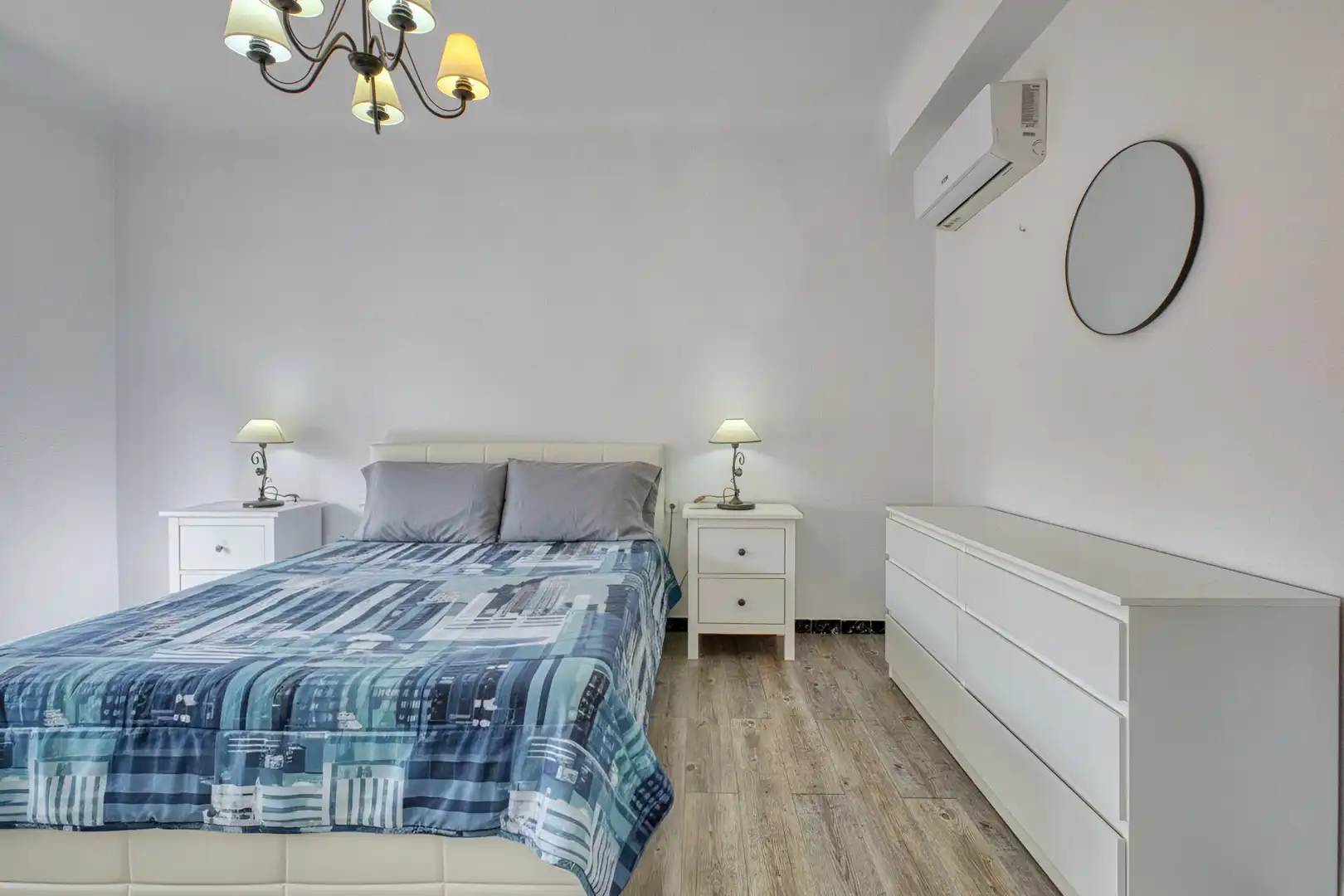Schlafzimmer von Wohnung zum Verkauf in Jijona / Xixona mit Klimaanlage, Heizung und Parkett