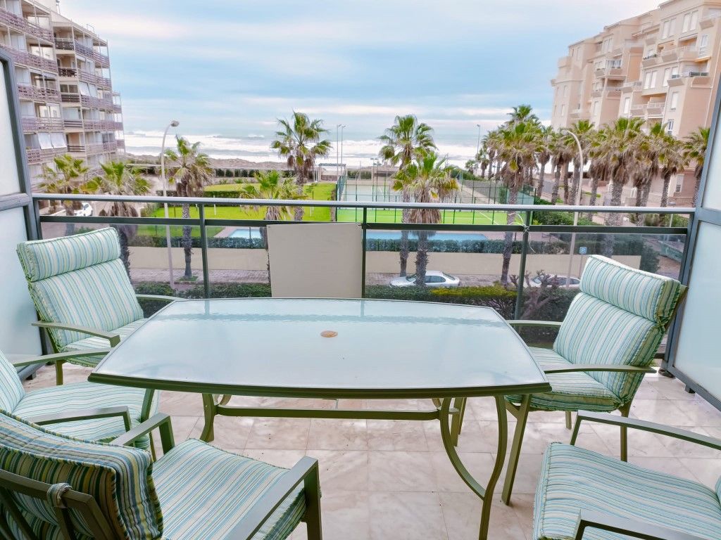 Terrace of Apartment for sale in  Valencia Capital  with Air Conditioner, Private garden and Terrace