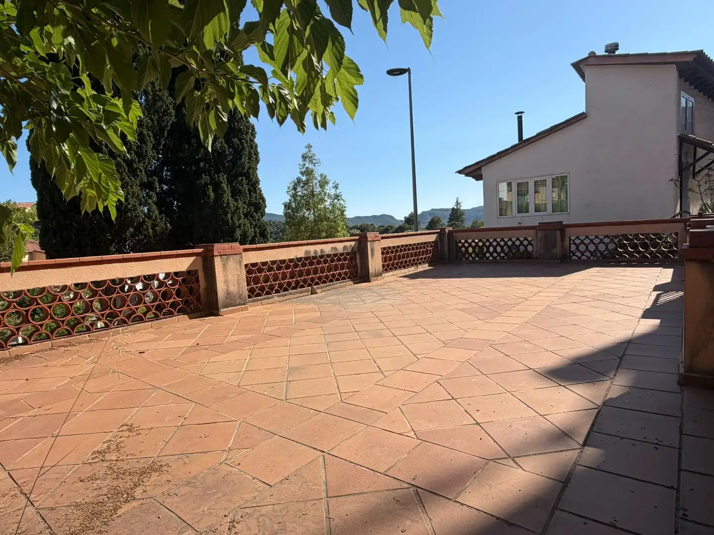 Terrassa de Finca rústica en venda en Vacarisses amb Calefacció, Jardí privat i Terrassa