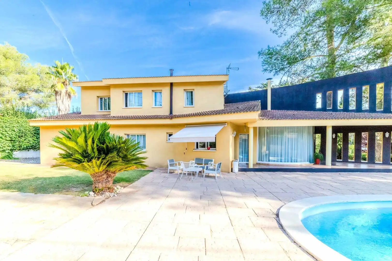 Jardí de Casa o xalet en venda en Olivella amb Calefacció, Jardí privat i Piscina