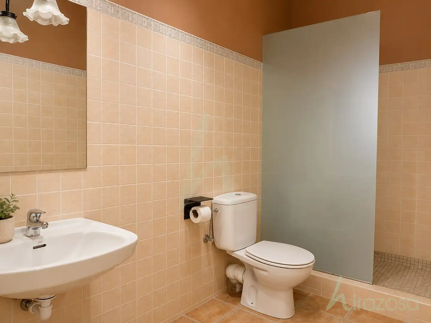 Baño de Casa o chalet en venta en Aiguafreda con Aire acondicionado, Calefacción y Terraza