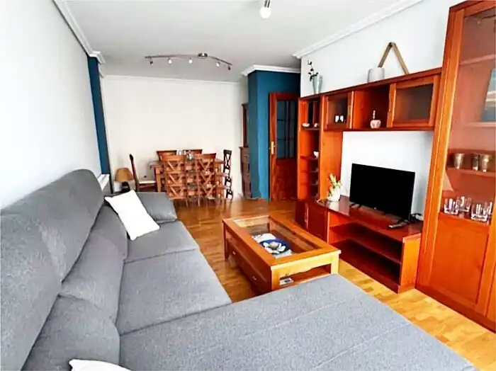 Sala de estar de Piso de alquiler en Santander con Calefacción, Terraza y Trastero