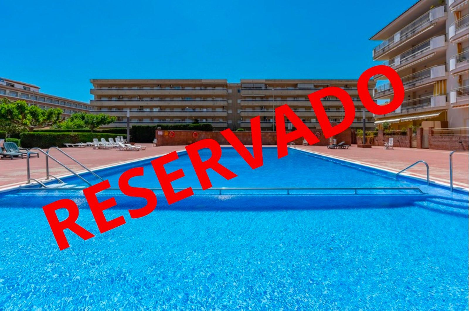 Swimming pool of Flat for sale in Blanes  with Heating, Private garden and Terrace