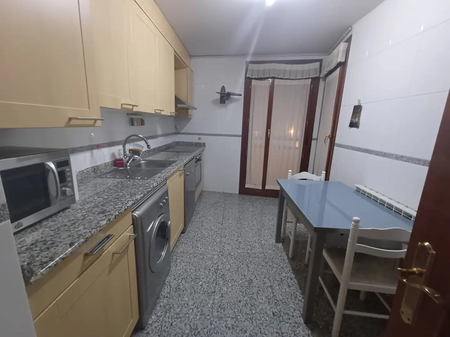 Kitchen of Flat for sale in Calahorra  with Heating, Parquet flooring and Terrace