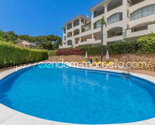 Swimming pool of Apartment for sale in Marbella  with Air Conditioner, Heating and Terrace