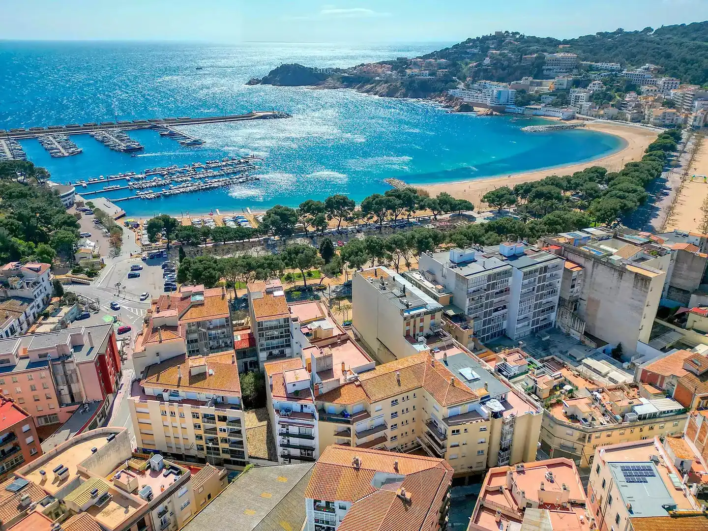 Vista exterior de Piso en venta en Sant Feliu de Guíxols