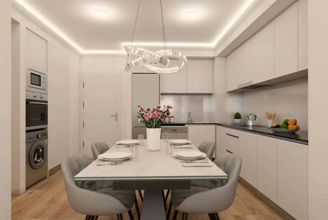 Cocina de Piso en venta en Castellón de la Plana / Castelló de la Plana con Terraza, Amueblado y Horno