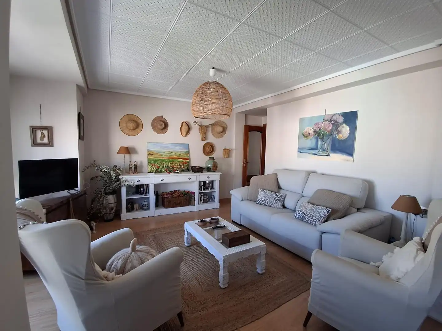 Sala d'estar de Pis en venda en Benalúa - Babel