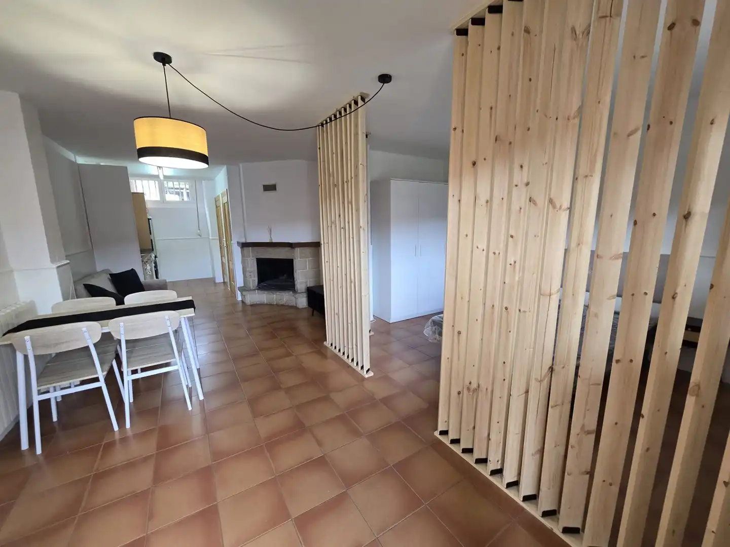 Sala d'estar de Estudi de lloguer en Villamediana de Iregua amb Calefacció i Moblat