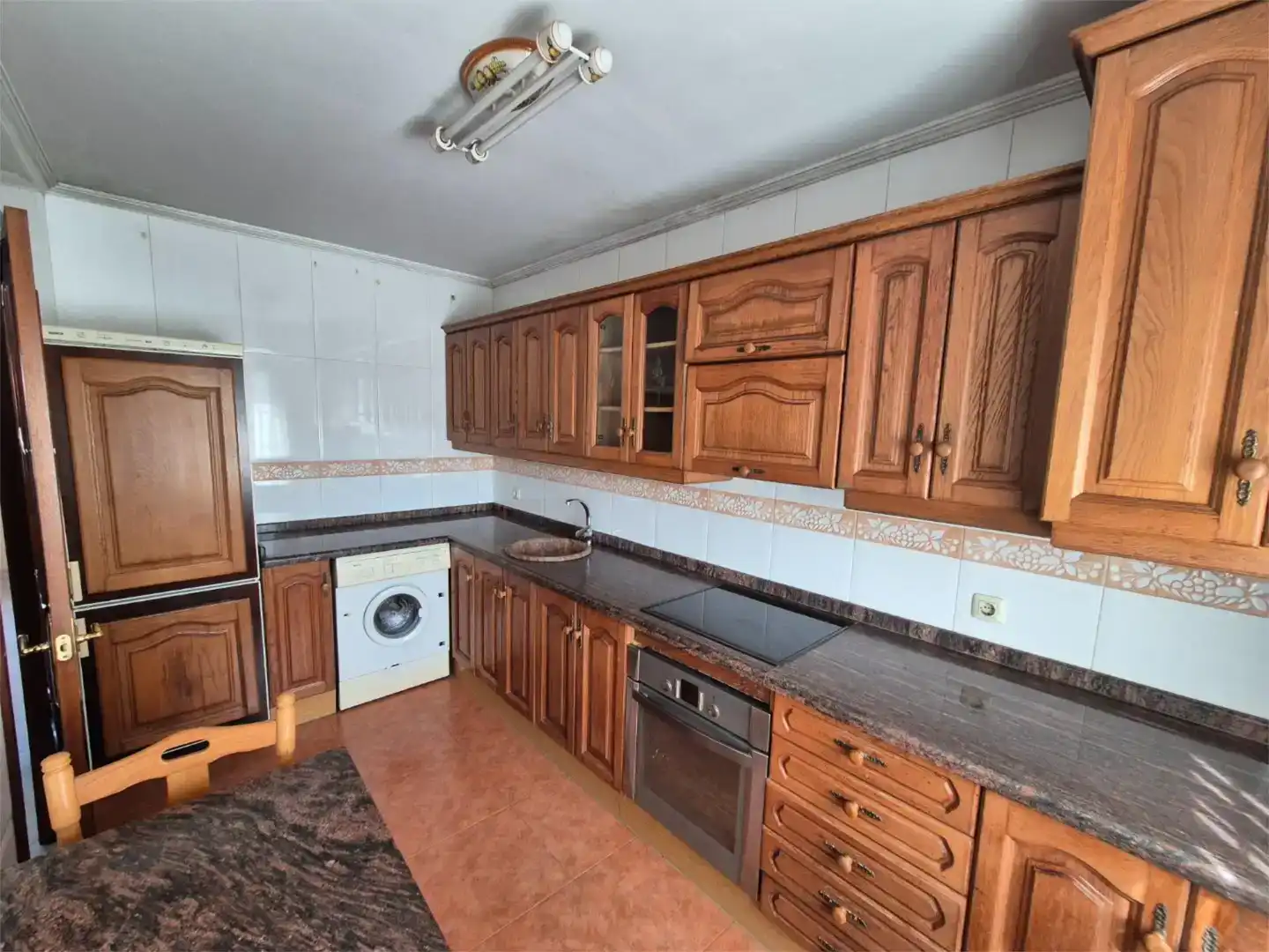 Cocina de Casa adosada en venta en Oviedo  con Parquet y Balcón