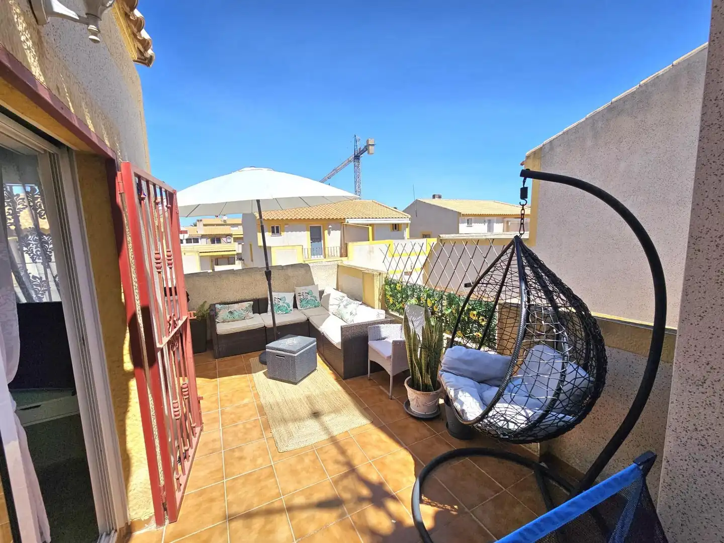 Terrace of Detached homes for sale in Orihuela  with Air Conditioner, Terrace and Community pool