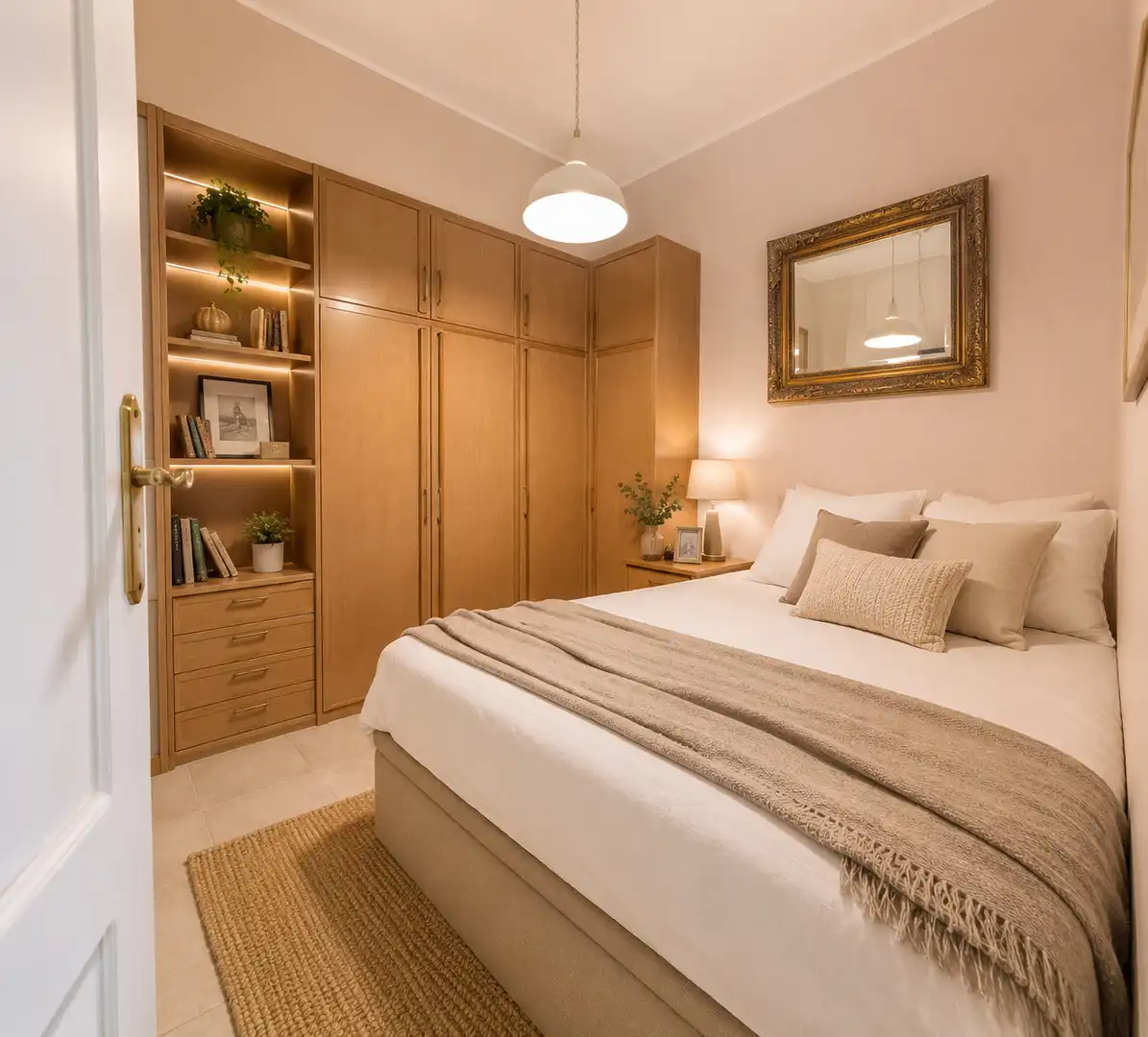 Bedroom of Flat for sale in Barcelona  with Air Conditioner, Heating and Terrace