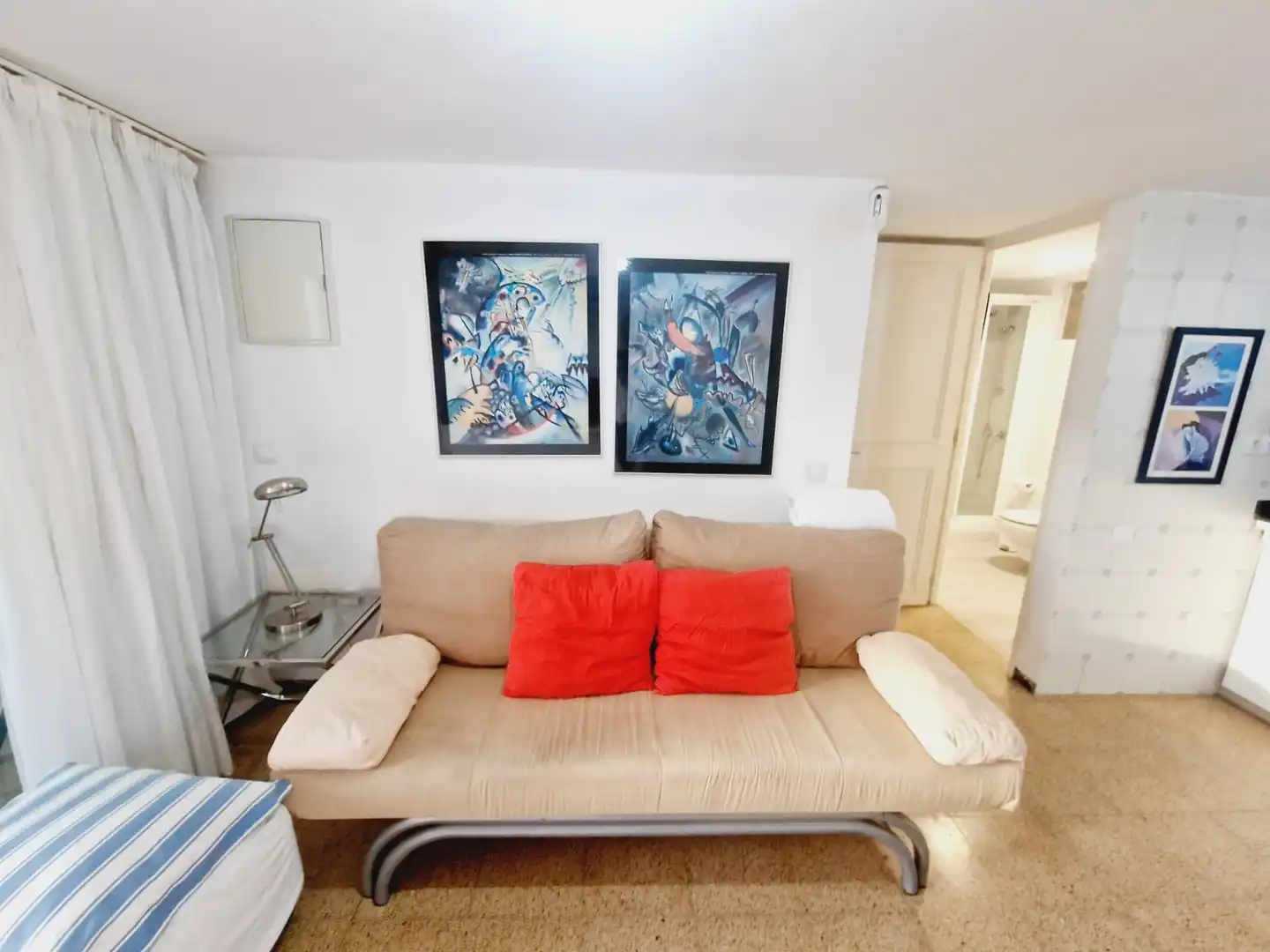 Sala de estar de Apartamento de alquiler en San Bartolomé de Tirajana con Terraza y Amueblado