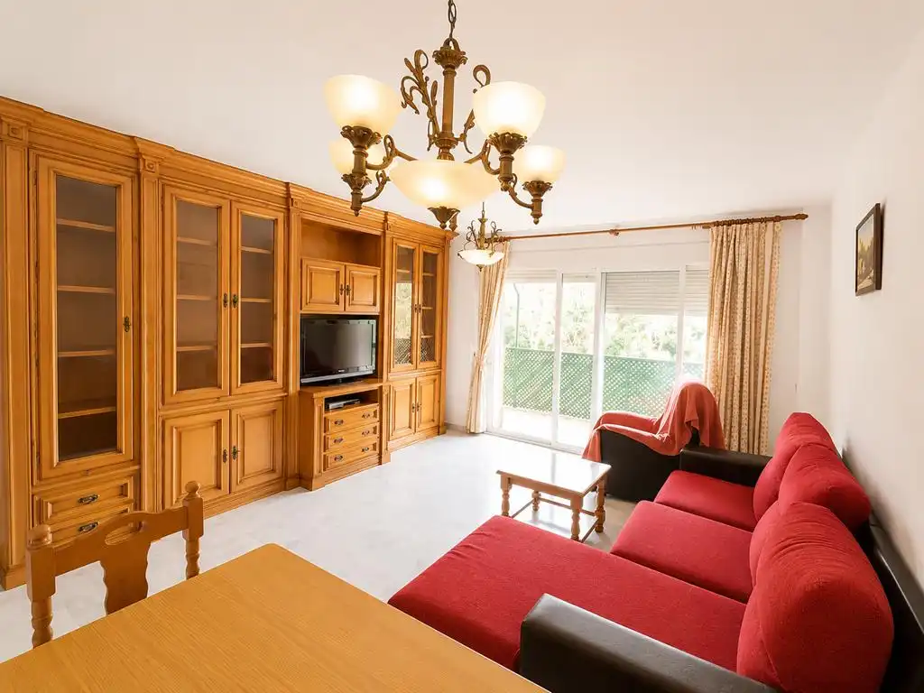 Sala de estar de Piso en venta en Estepona con Terraza