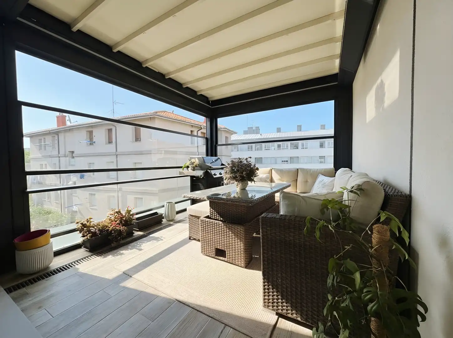 Terraza de Dúplex en venta en Getxo  con Aire acondicionado, Calefacción y Jardín privado