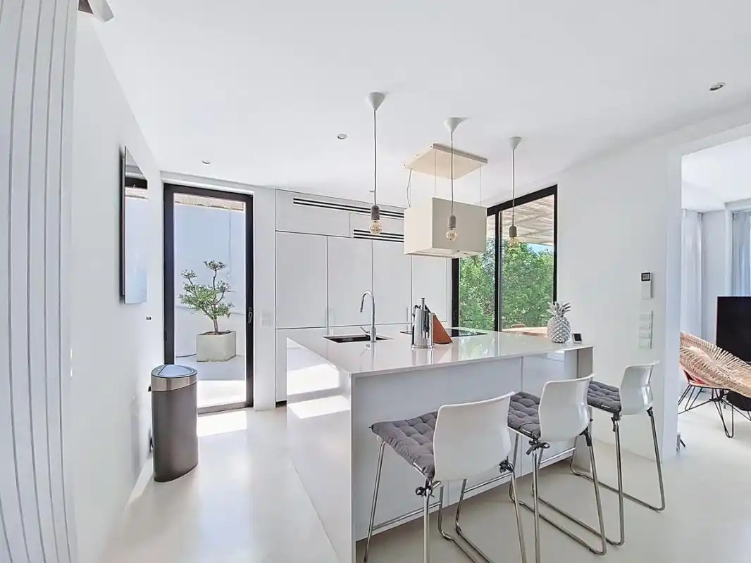 Kitchen of Houses for sale in Sant Josep de sa Talaia  with Air Conditioner, Heating and Terrace