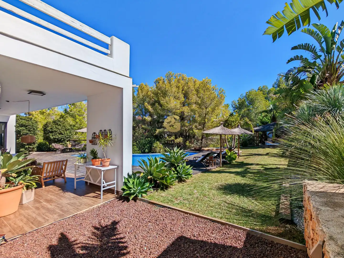 Garden of Houses for sale in Dénia  with Air Conditioner, Heating and Private garden
