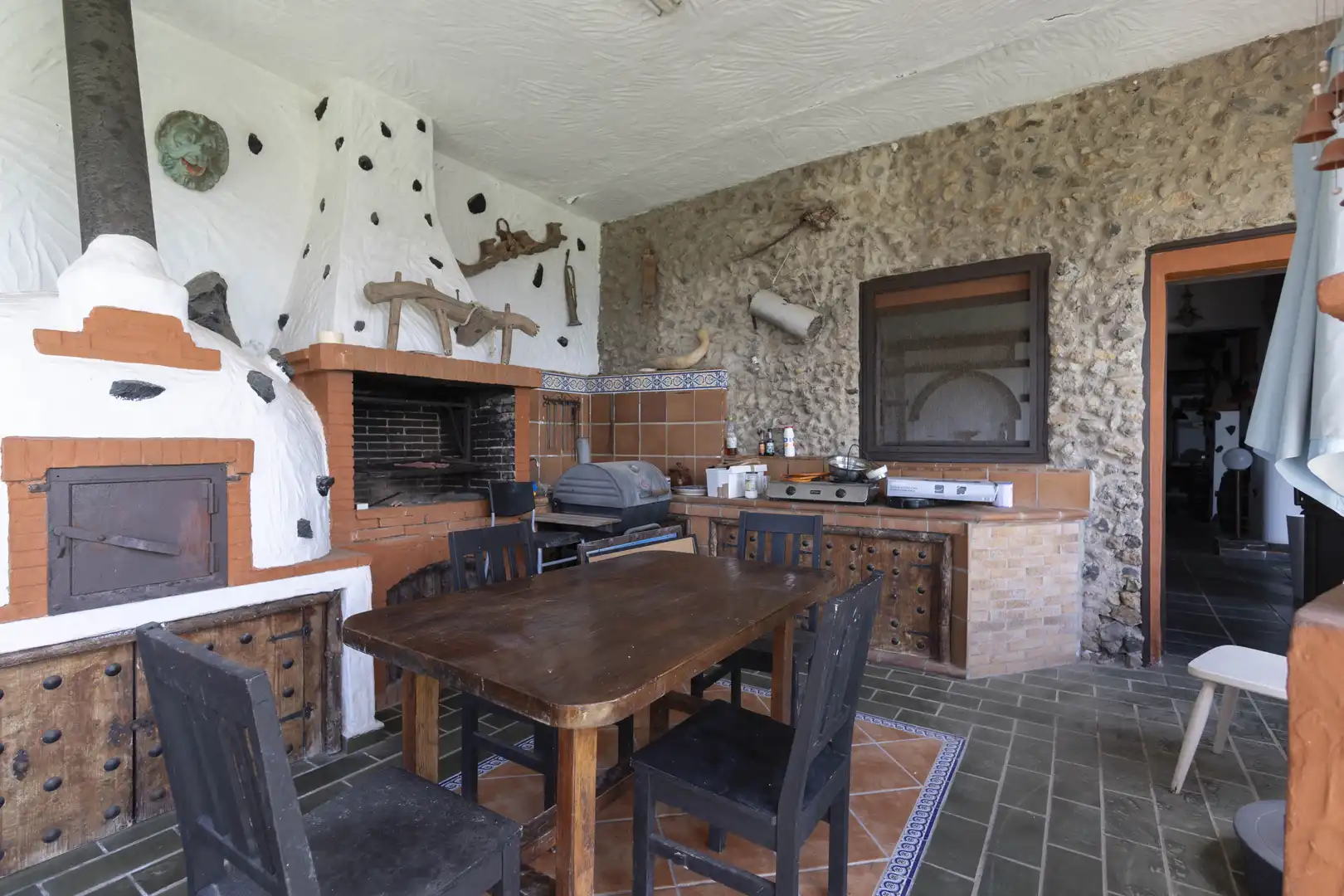 Cocina de Finca rústica en venta en San Juan de la Rambla con Terraza