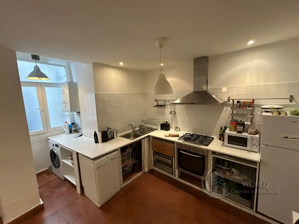 Cocina de Piso de alquiler en Madrid con Aire acondicionado, Calefacción y Amueblado