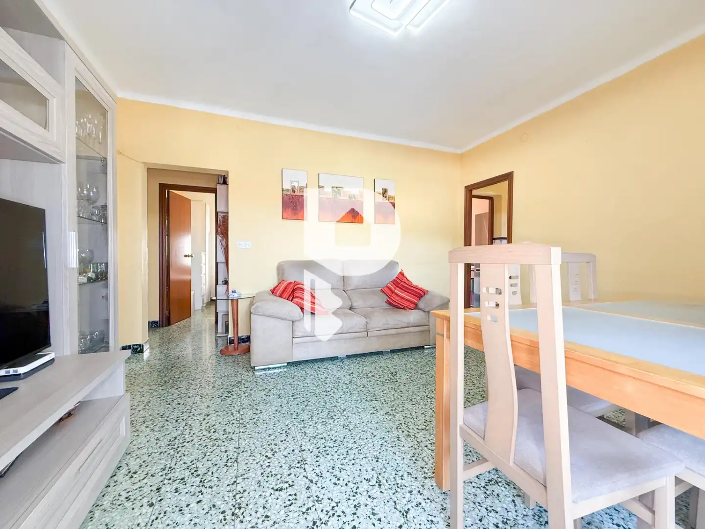 Living room of Houses for sale in Sant Vicenç Dels Horts  with Air Conditioner, Heating and Private garden