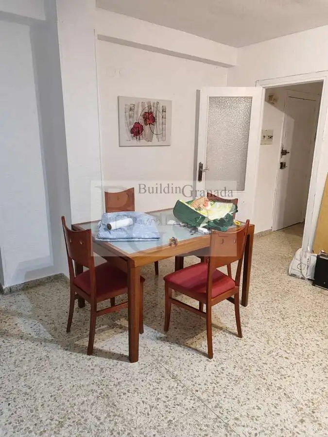 Dining room of Flat for rent in Granada  with Furnished and Balcony