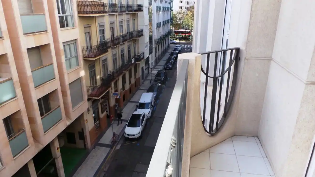 Terraza de Piso de alquiler en Zaragoza con Aire acondicionado, Calefacción y Parquet