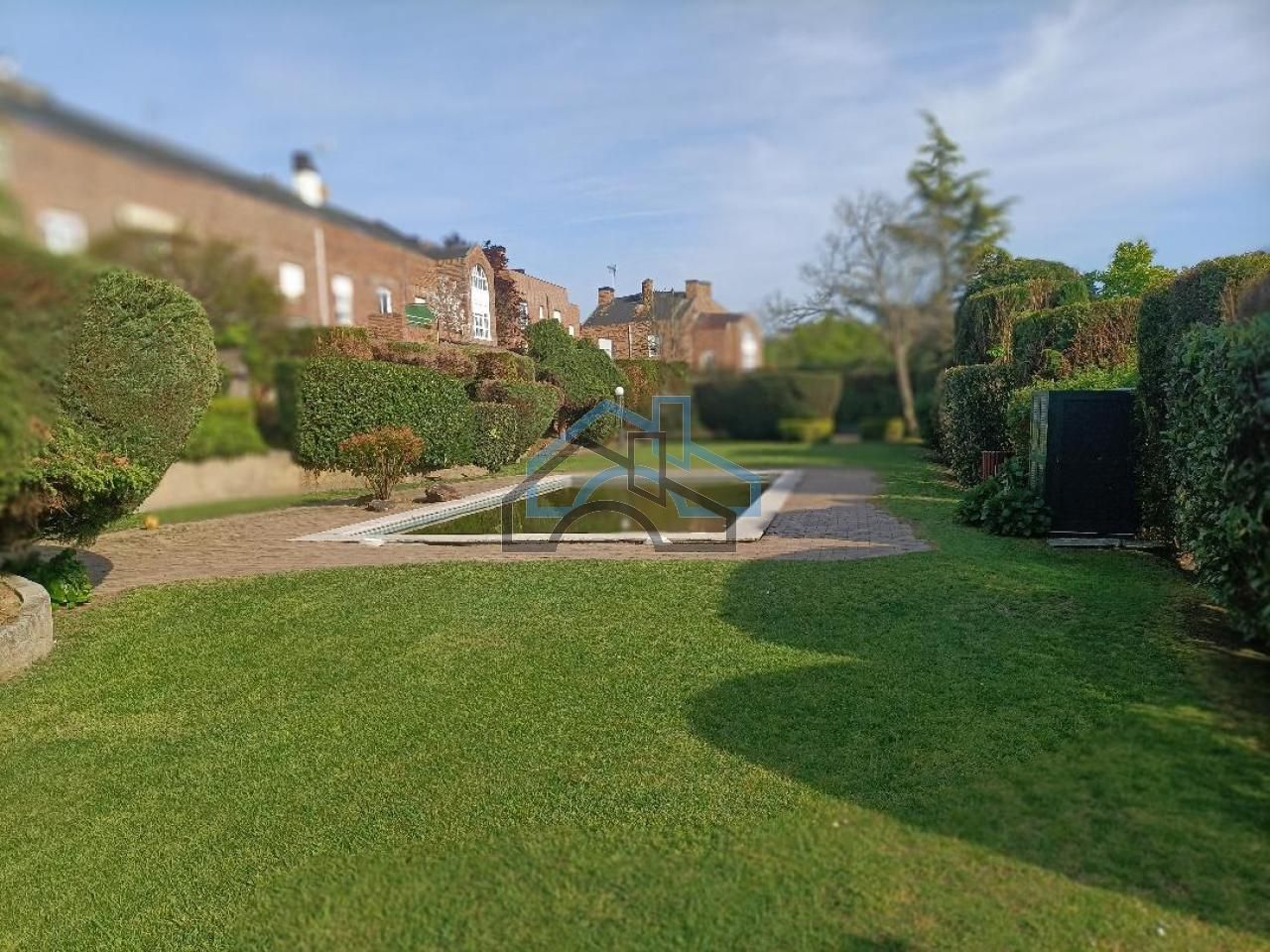 Garden of Single-family semi-detached for sale in Oleiros  with Heating, Parquet flooring and Terrace