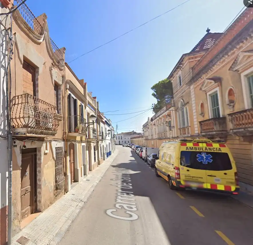 Vista exterior de Casa adosada en venta en Cubelles