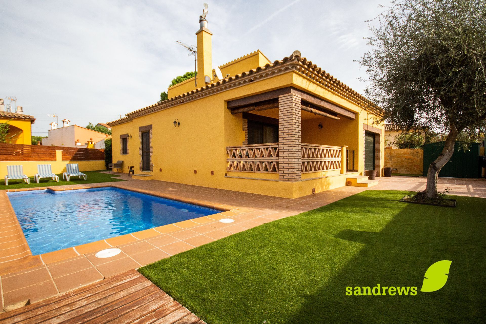 Garden of House or chalet for sale in Sant Miquel de Fluvià  with Air Conditioner, Heating and Private garden