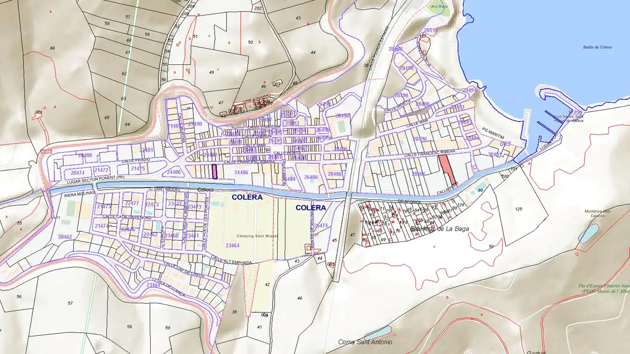 Exterior view of Land for sale in Colera