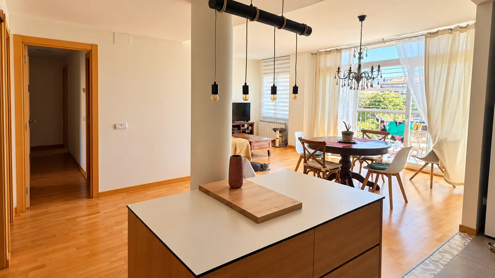 Cocina de Piso en venta en Girona con Aire acondicionado, Calefacción y Parquet