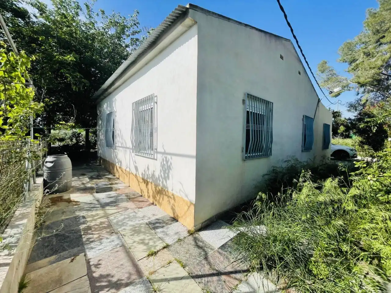 Vista exterior de Finca rústica en venda en Las Torres de Cotillas amb Aire condicionat, Jardí privat i Terrassa