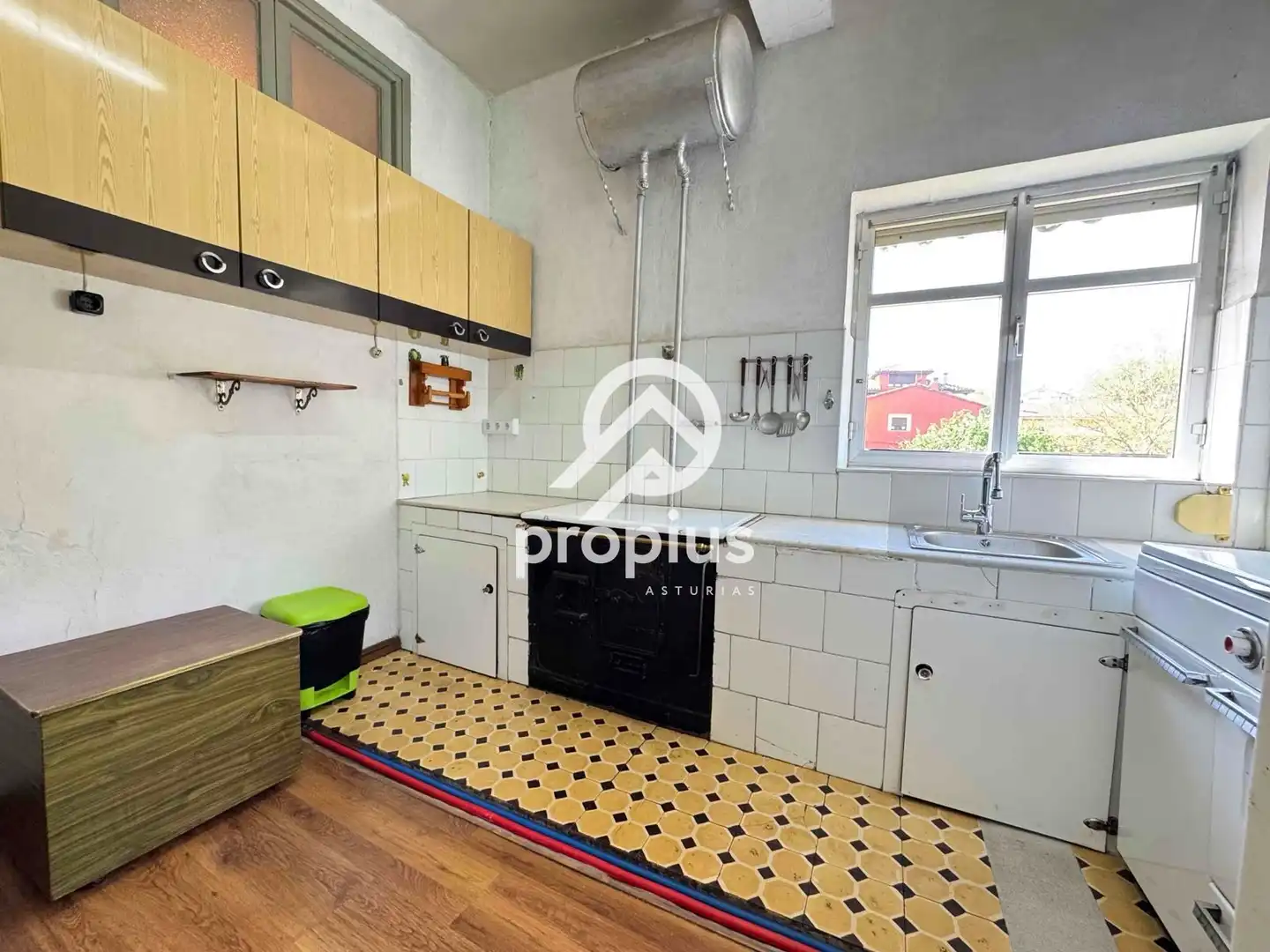 Kitchen of Flat for sale in Piloña  with Heating, Storage room and Balcony