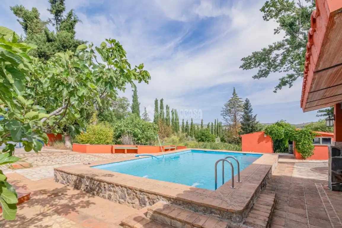 Jardí de Finca rústica en venda en Loja amb Aire condicionat, Jardí privat i Terrassa