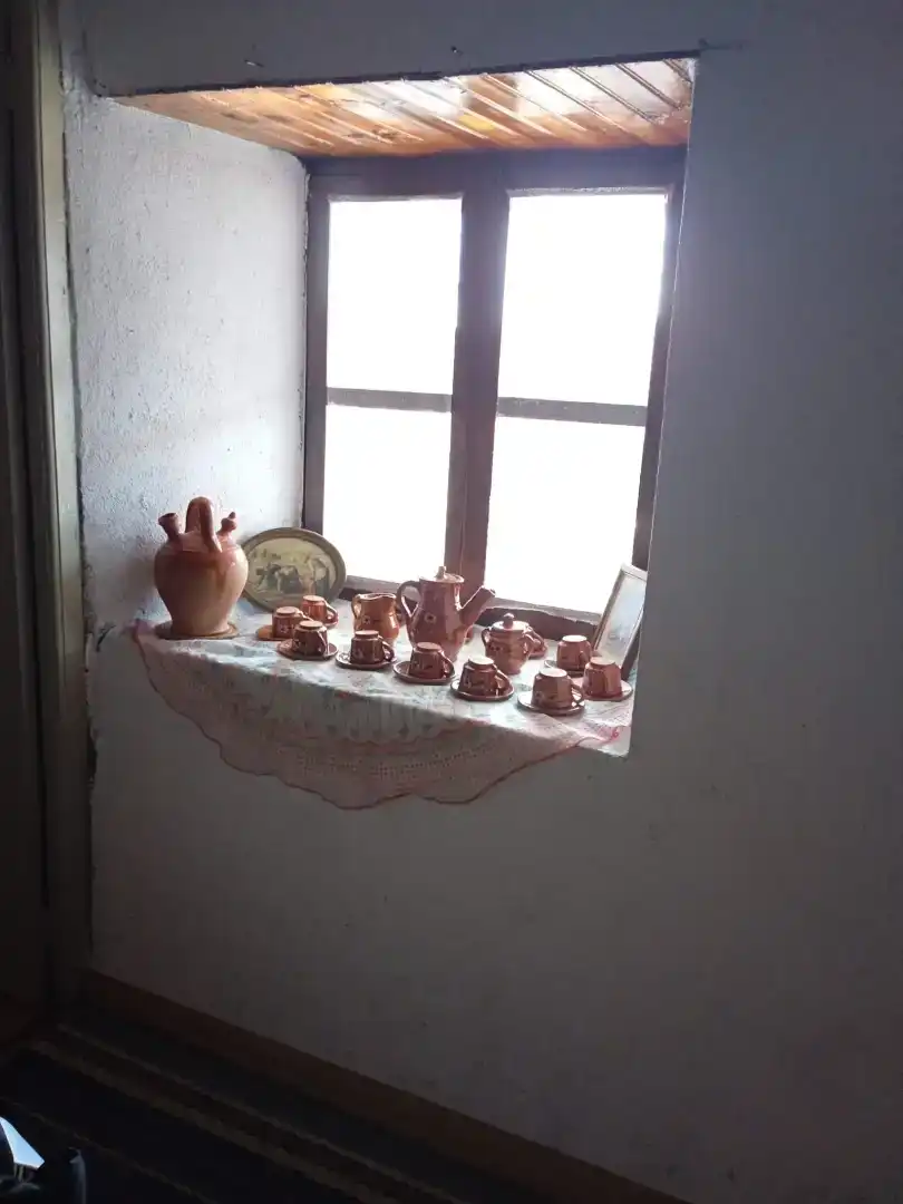 Cuina de Casa adosada en venda en Oencia amb Moblat, Forn i Rentadora