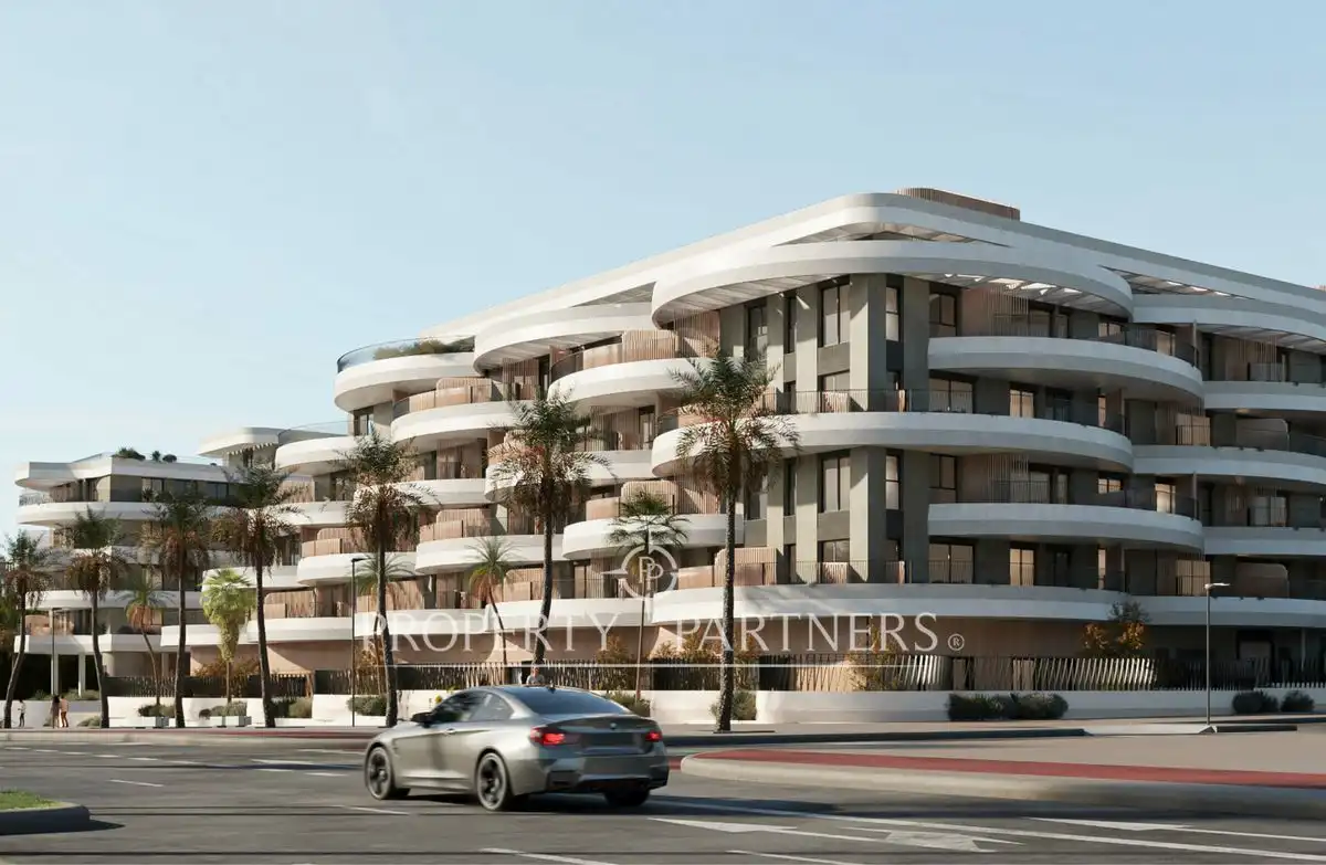 Vista exterior de Apartamento en venta en Málaga con Piscina