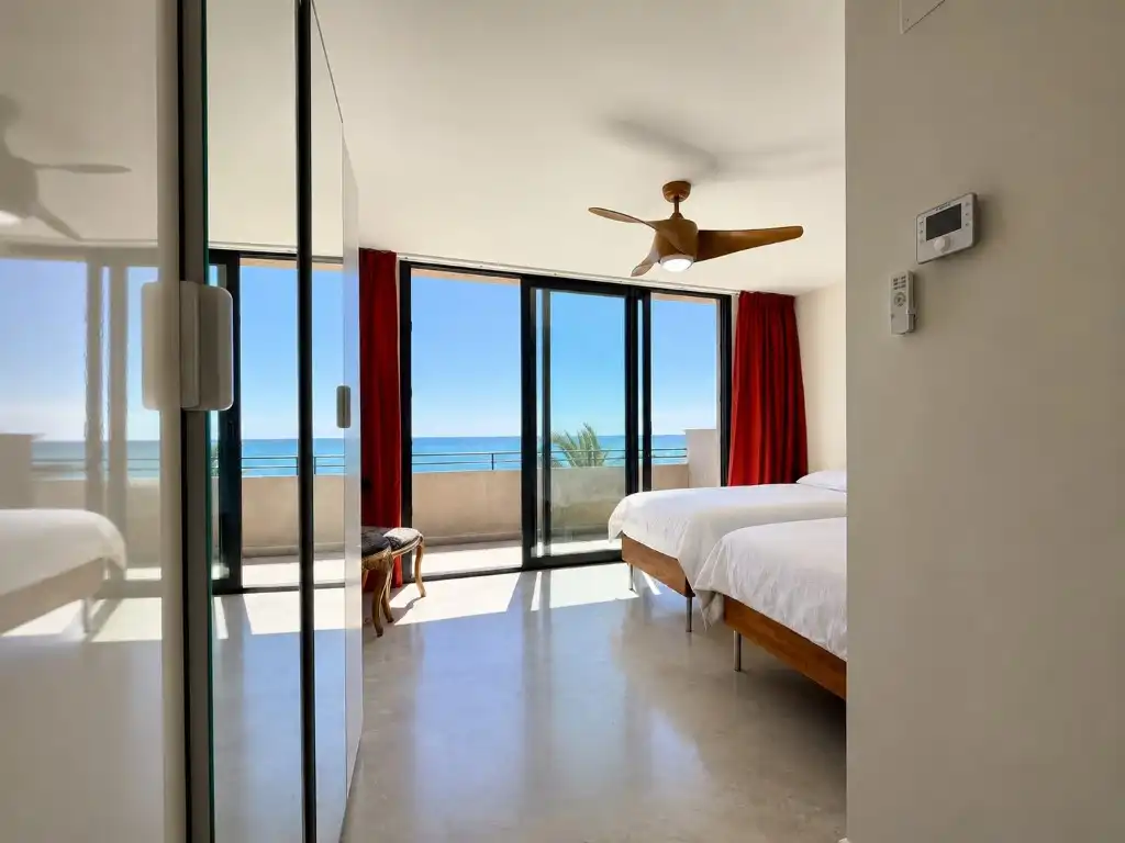 Bedroom of Detached homes for sale in El Campello  with Air Conditioner, Terrace and Balcony