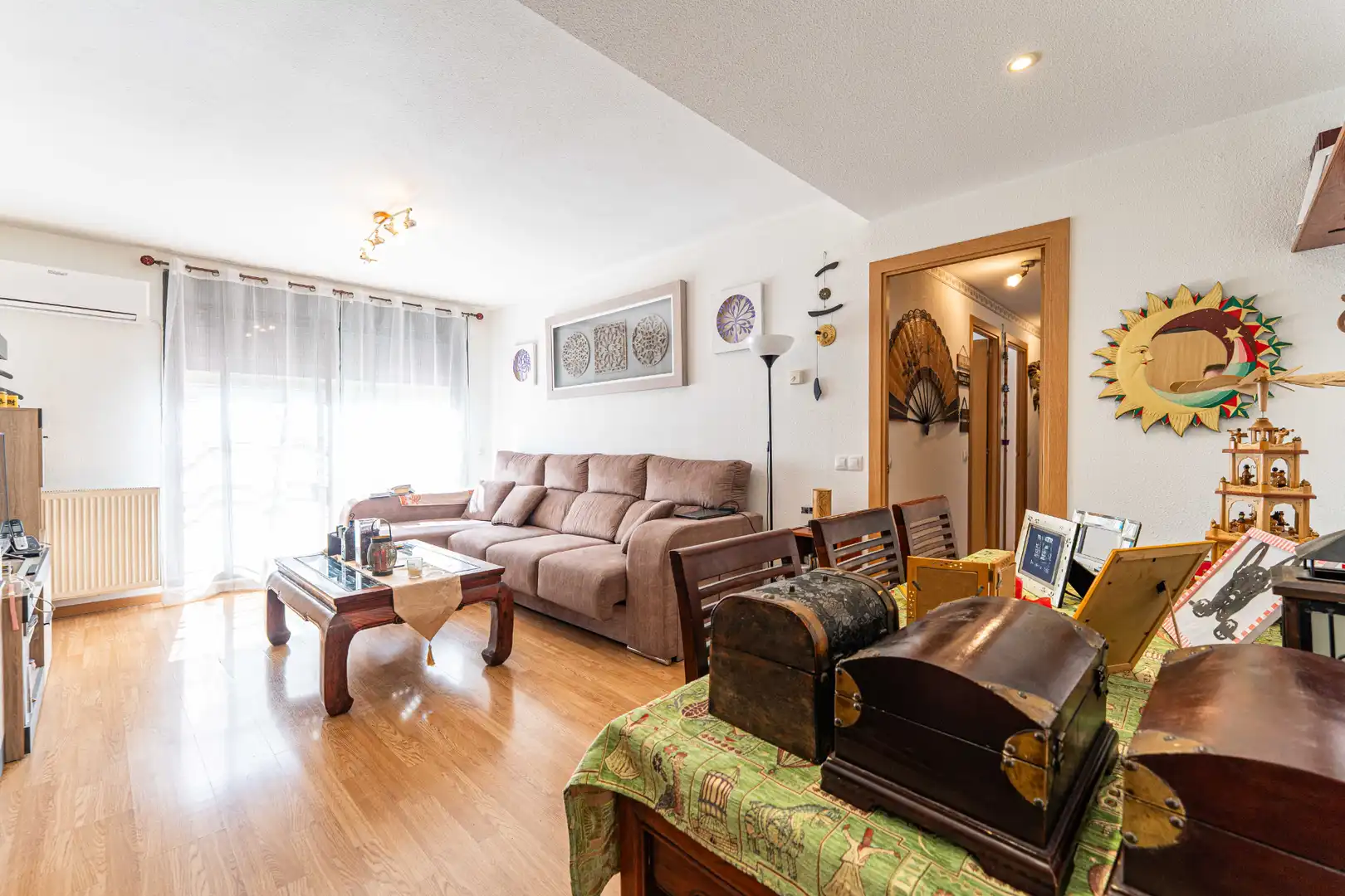 Living room of Ground floor for sale in Arroyomolinos (Madrid)  with Air Conditioner, Heating and Private garden