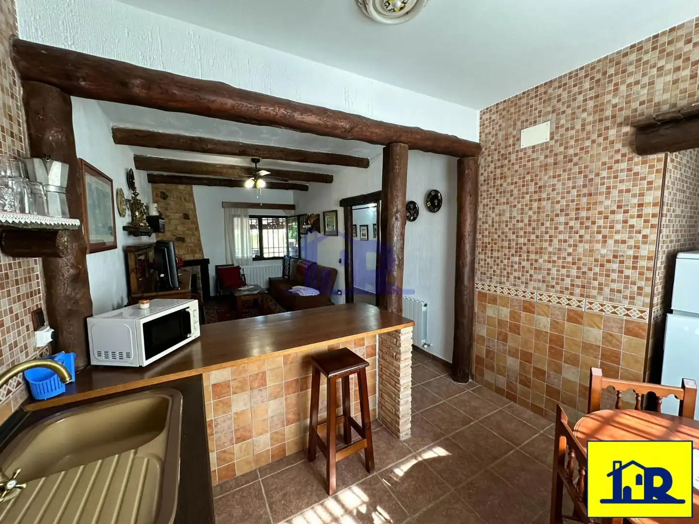 Kitchen of Houses for sale in Villar de Olalla  with Heating, Terrace and Storage room
