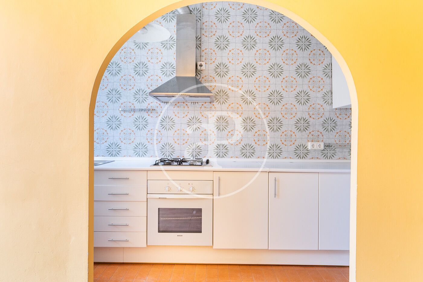 Kitchen of Flat for sale in  Barcelona Capital  with Heating and Balcony