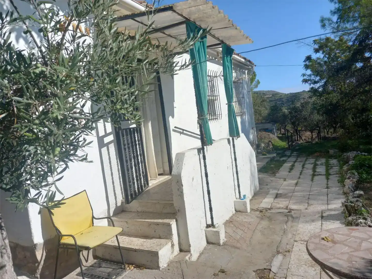 Vista exterior de Casa o xalet en venda en Ambite amb Piscina