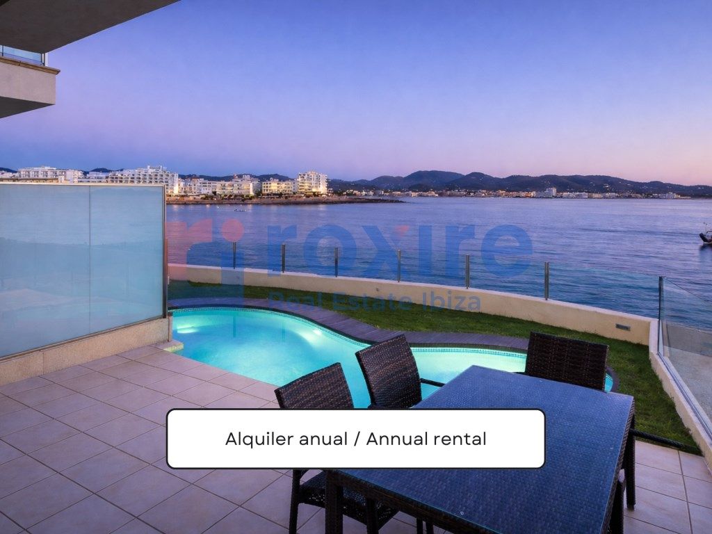 Terrace of Planta baja to rent in Sant Antoni de Portmany  with Air Conditioner, Terrace and Furnished