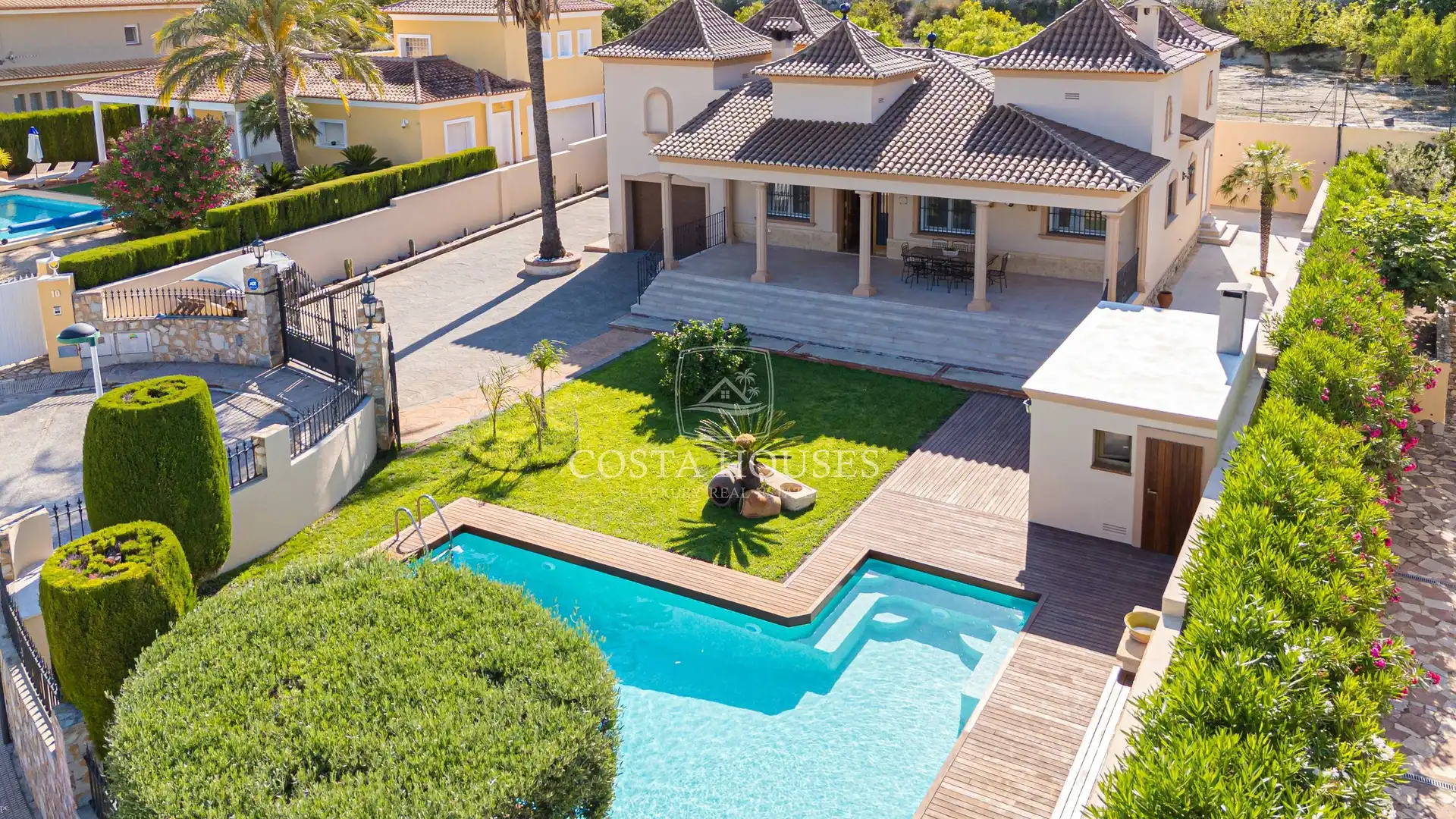 Exterior view of Houses for sale in Beniarbeig  with Air Conditioner, Heating and Private garden