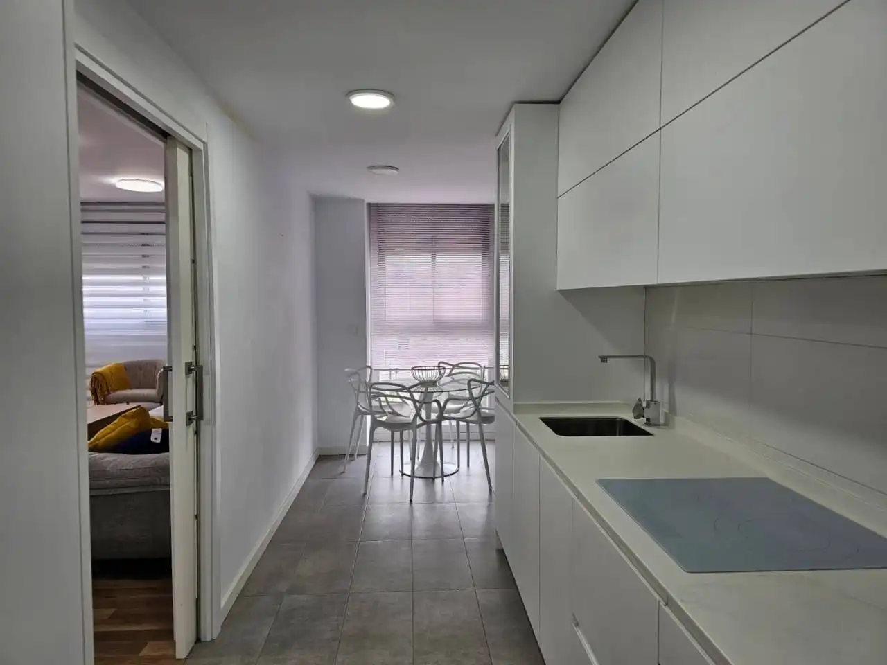 Kitchen of Flat for rent in Murcia  with Air Conditioner, Terrace and Furnished