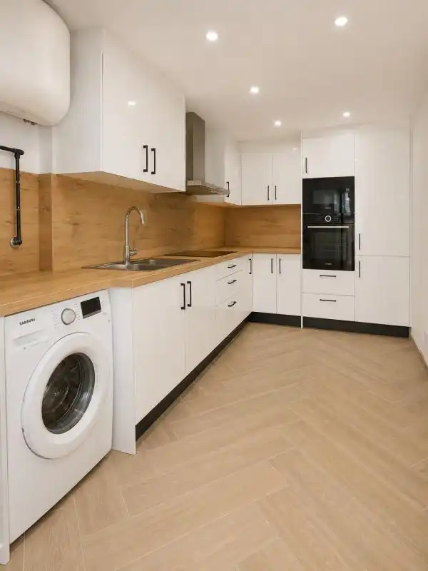 Cocina de Casa adosada en venta en Alhaurín El Grande con Aire acondicionado, Calefacción y Jardín privado