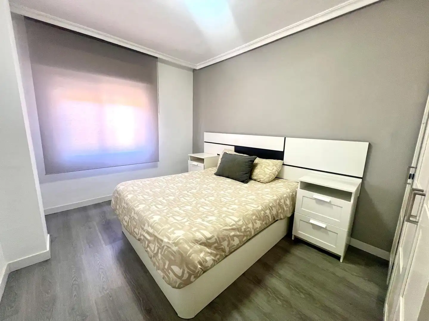 Bedroom of Flat for rent in Plasencia  with Air Conditioner and Furnished